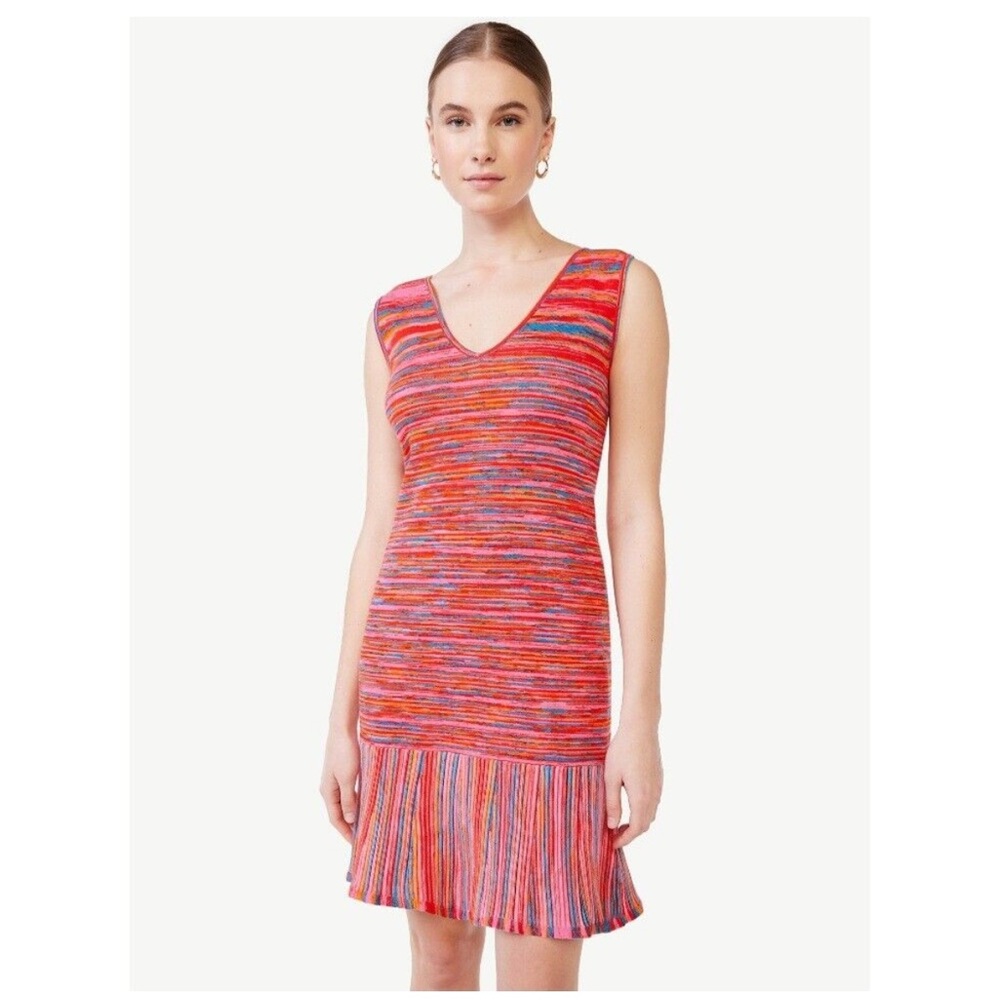 Scoop Multicolor Knit Dress
